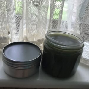 tamanu calendula salve 2 oz glass jar, unscented or essential oils, organic tamanu oil, herbal infusion, herbal balm