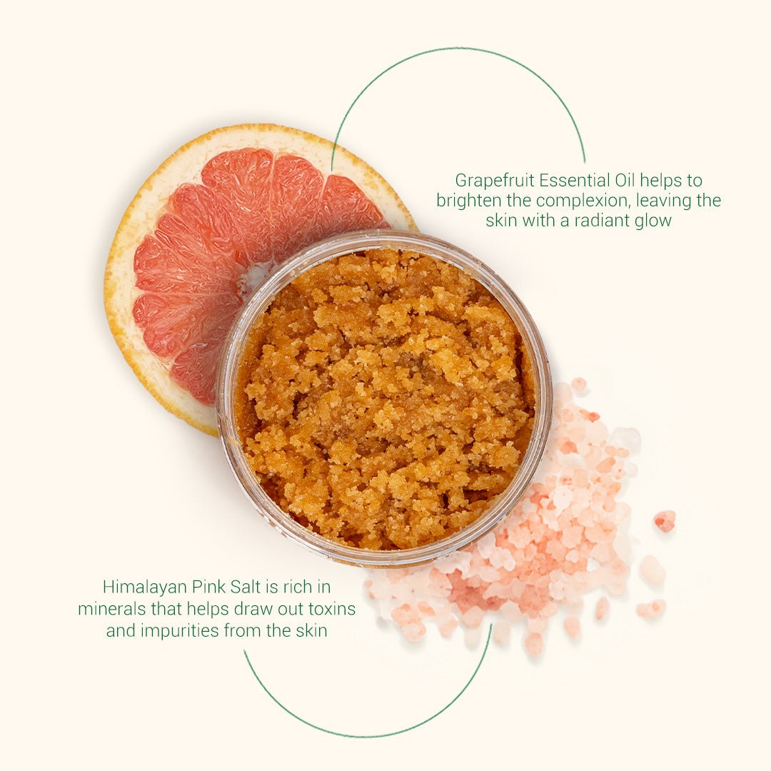 grapefruit & himalayan pink salt body scrub grapefruit & himalayan pink salt body scrub