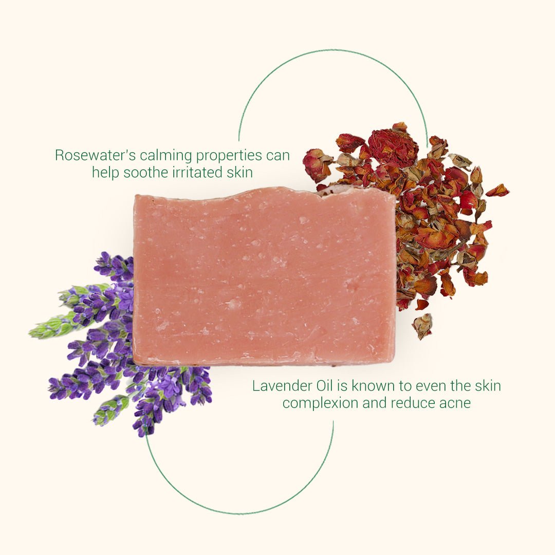 rosewater kefir & lavender bar soap rosewater kefir & lavender bar soap